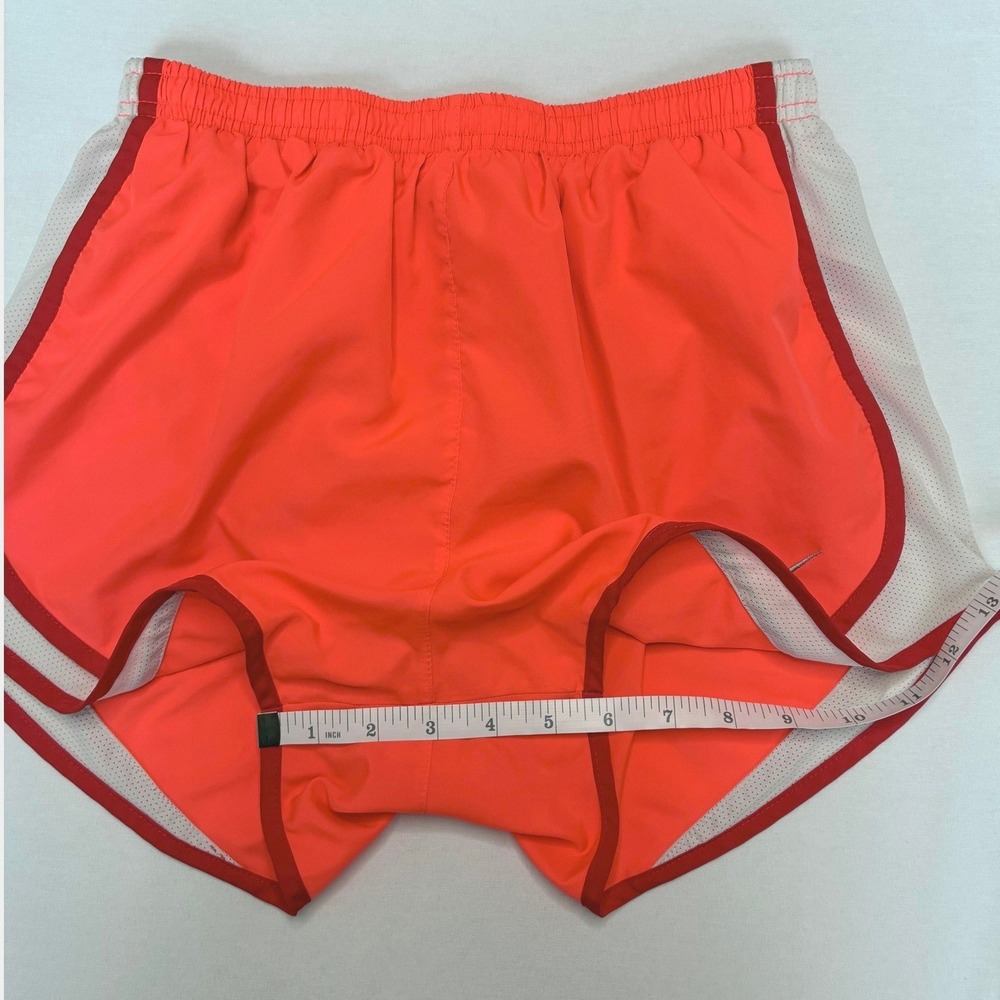 Nike Dri-FIT Tempo Running Shorts Orange Women's Size Small 3 Inch Inseam - Picture 11 of 11